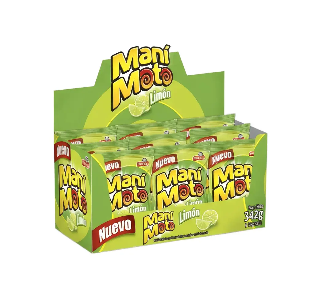 MANIMOTO LIMON X 12 UNID 42G