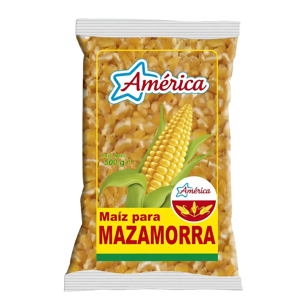 MAZAMORRA AMARILLA AMERICA 500gX24
