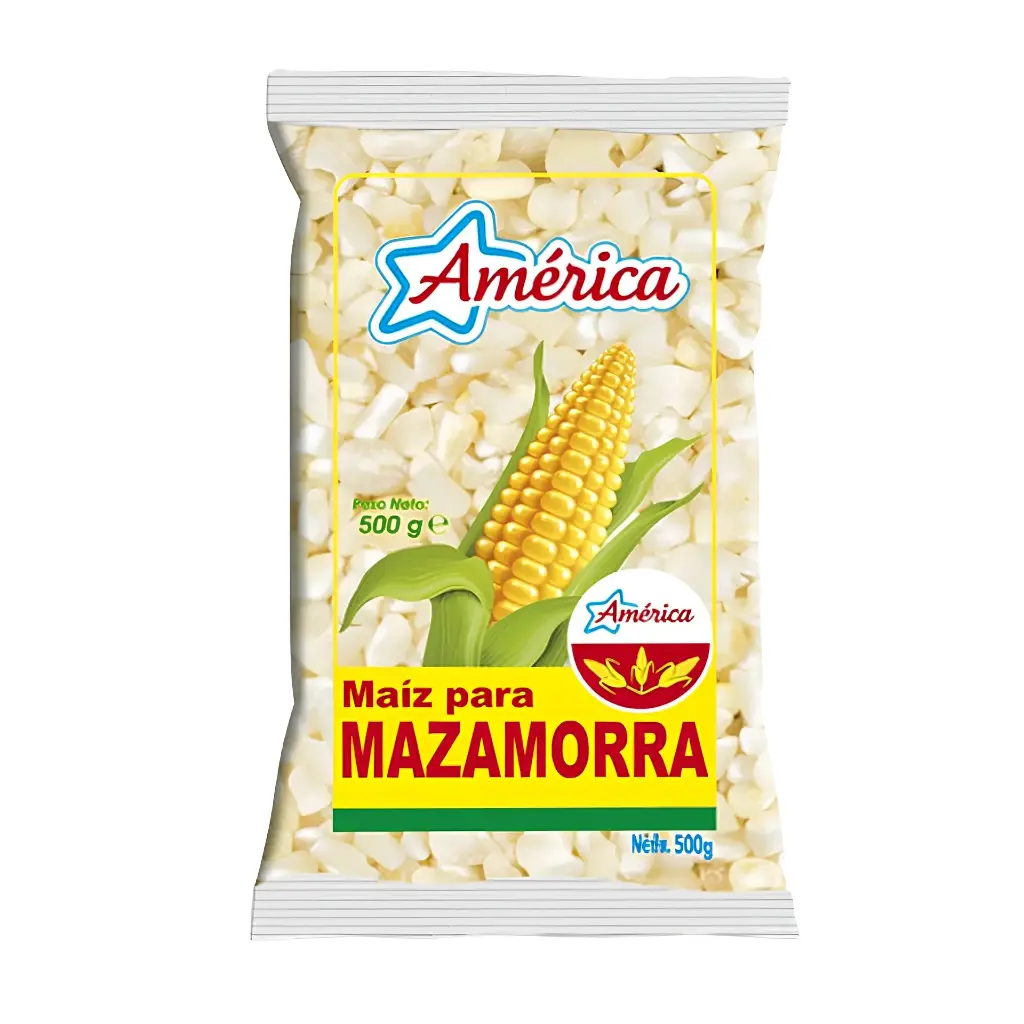 MAZAMORRA BLANCA AMERICA 500g X 24