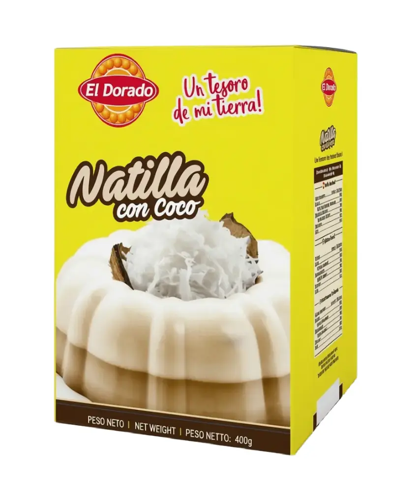 NATILLA DORADO CON COCO 24 X 400g