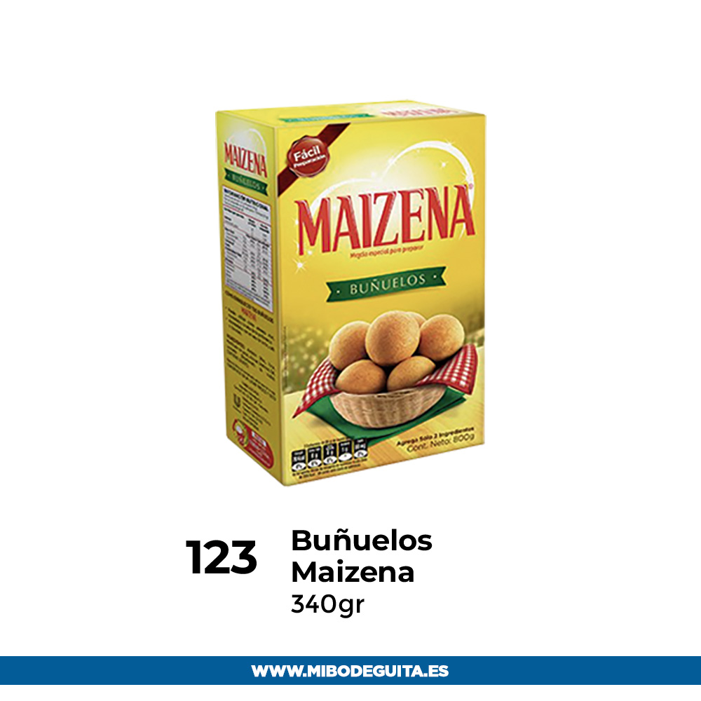 Buñuelos Maizena