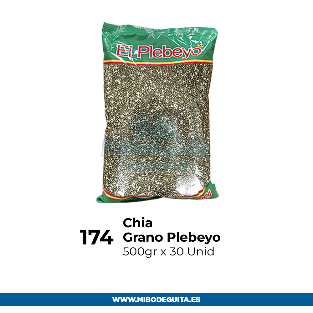 Chia en grano Plebeyo