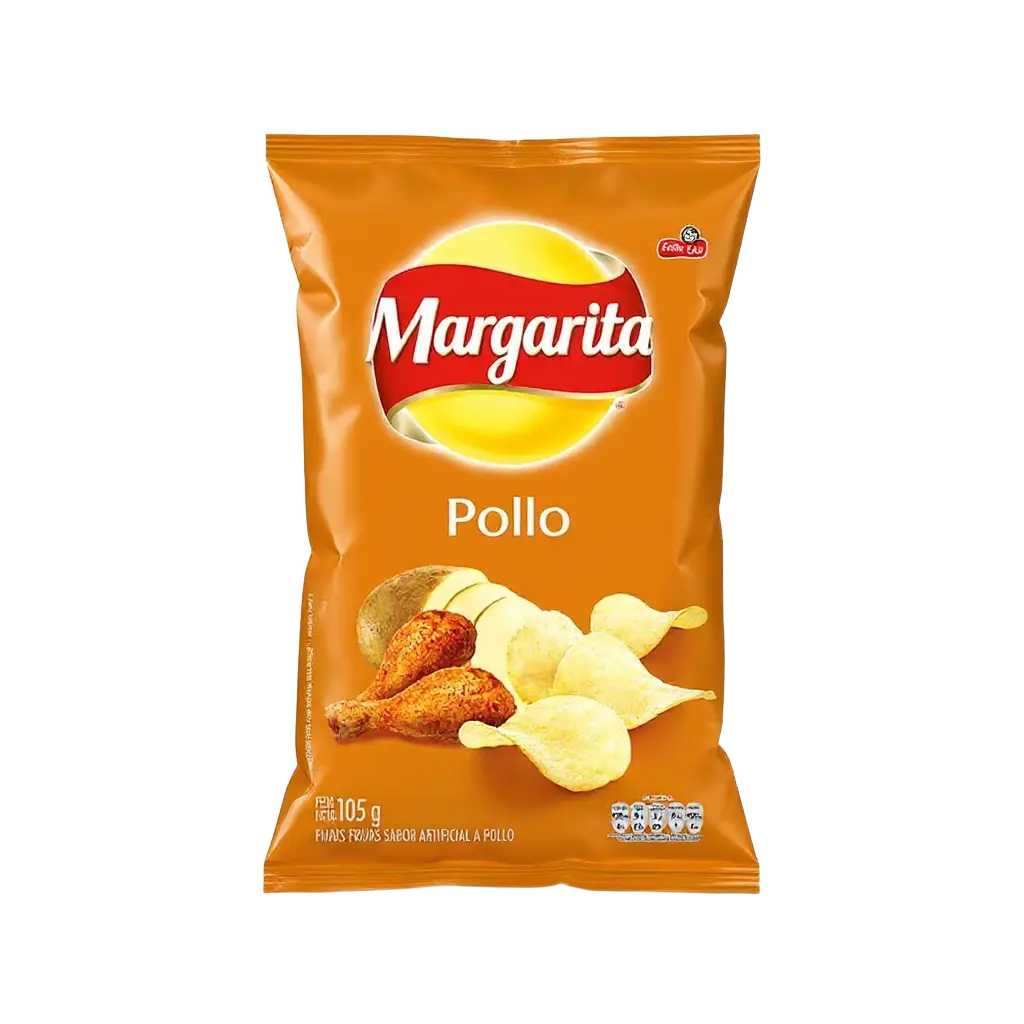 PAPAS MARGARITA POLLO 105g X18