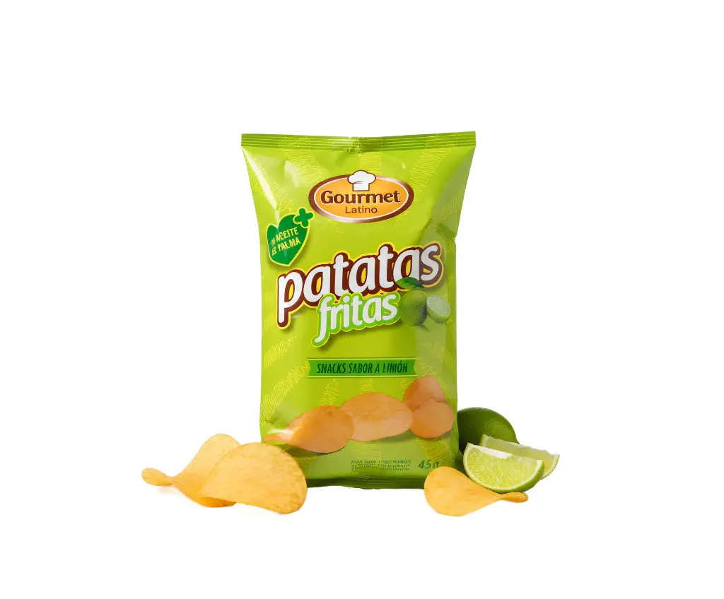 PATATAS LIMON 45g X 3 UND