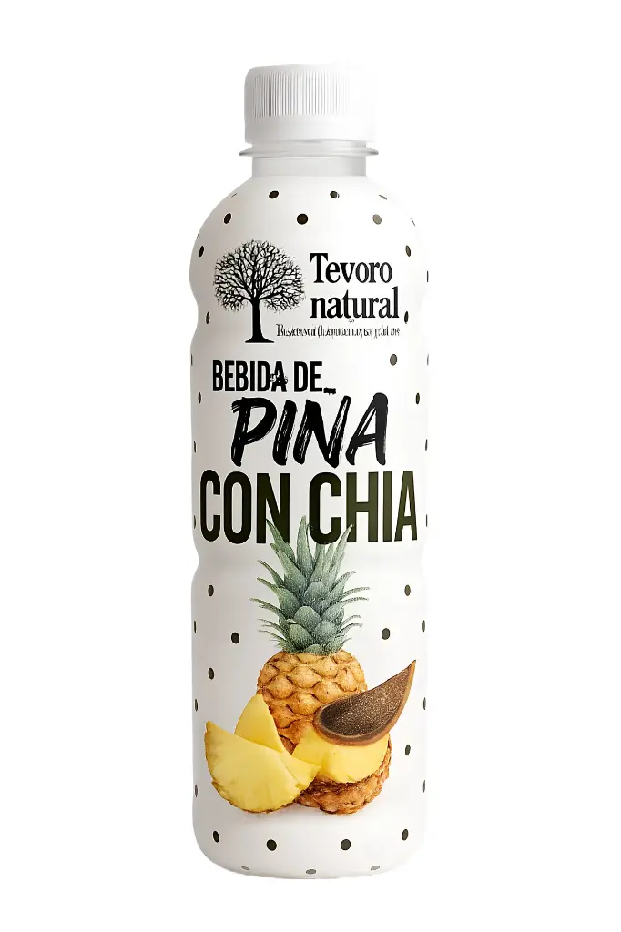 PIÑA CON CHIA 450ml X 24 TESORO N.