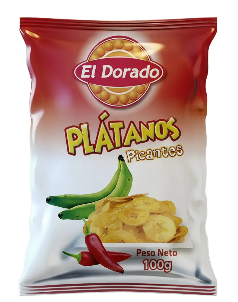 PLATANITOS PICANTE DORADO 100g x 30