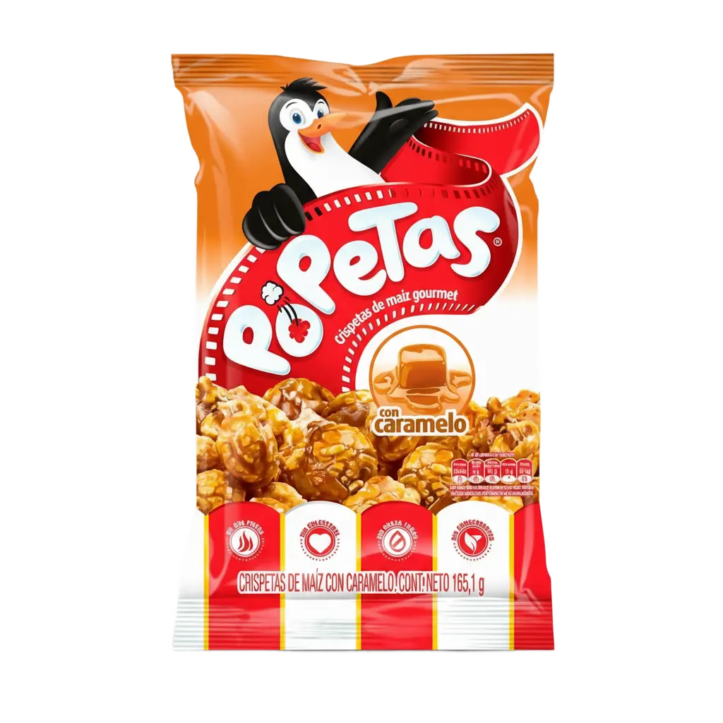 POPETAS CARAMELO 165g x 20