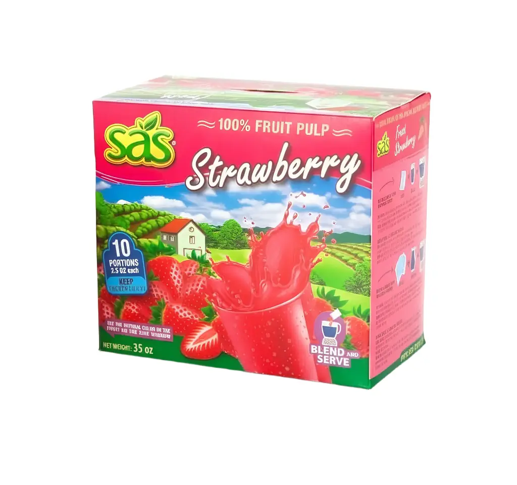 PULPA FRESA 100g SAS X 10 UNI