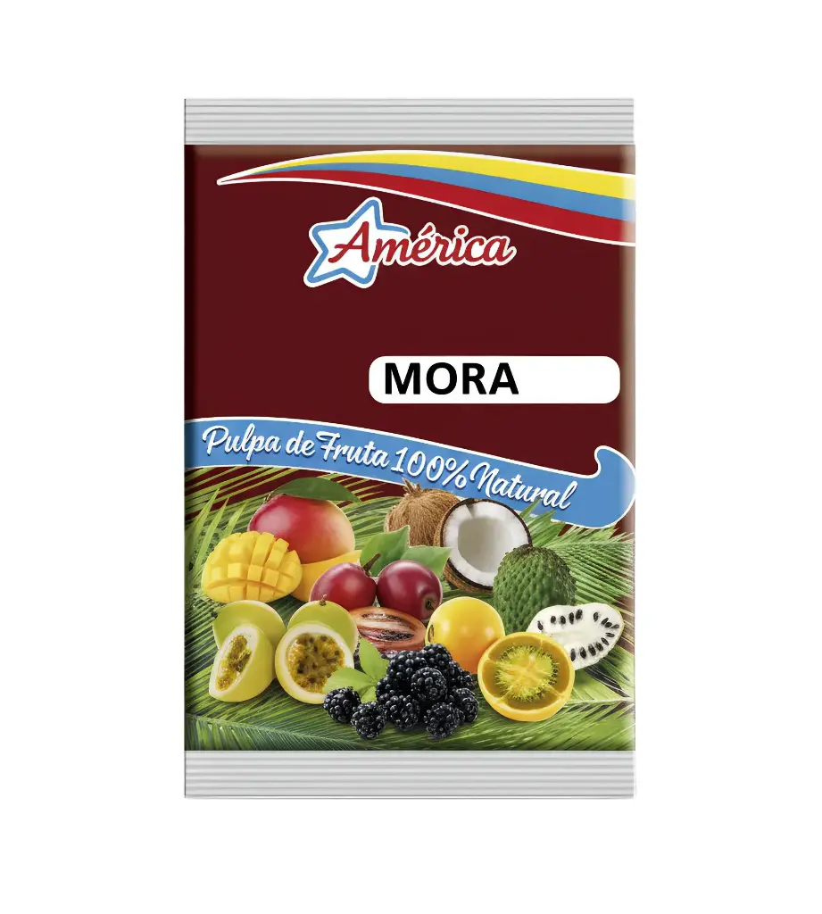 PULPA MORA AMERICA 250G X 10