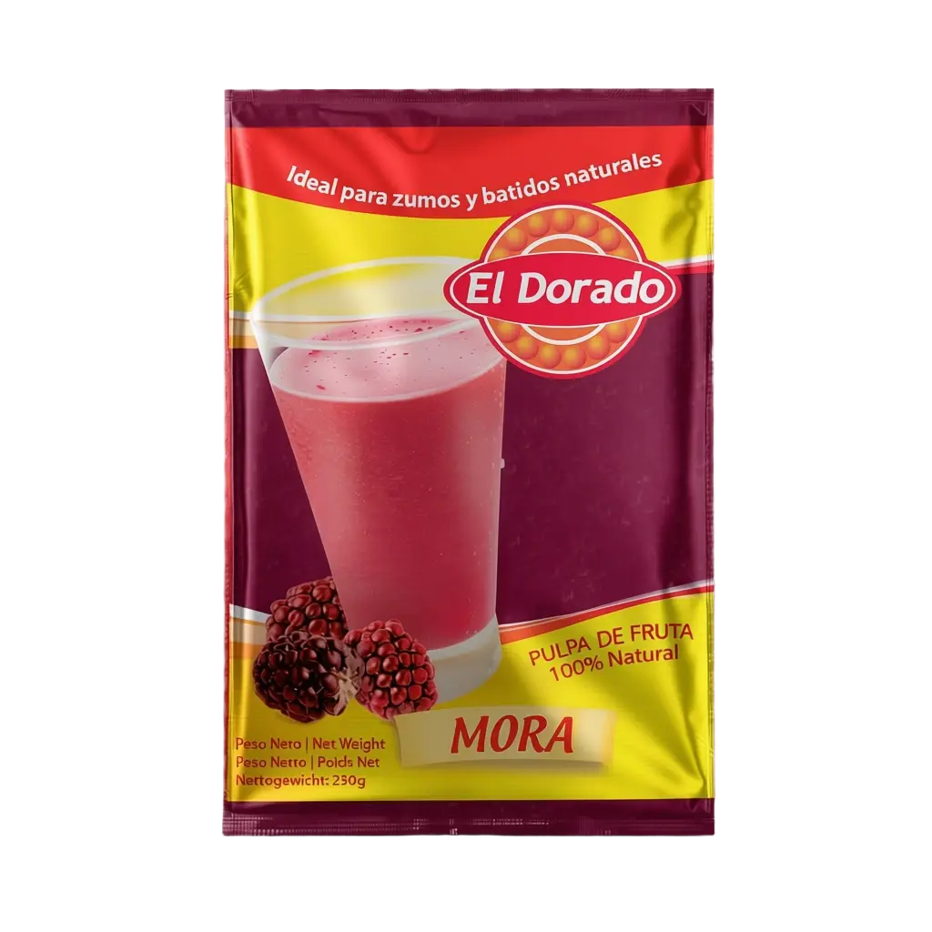 PULPA MORA DORADO 250G X 12