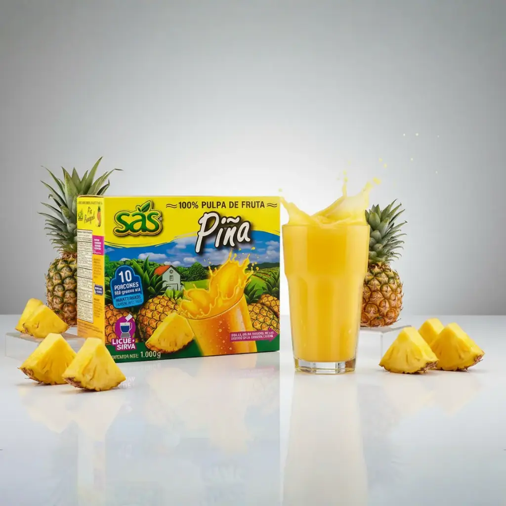 PULPA PIÑA 100g SAS X 10 UNI