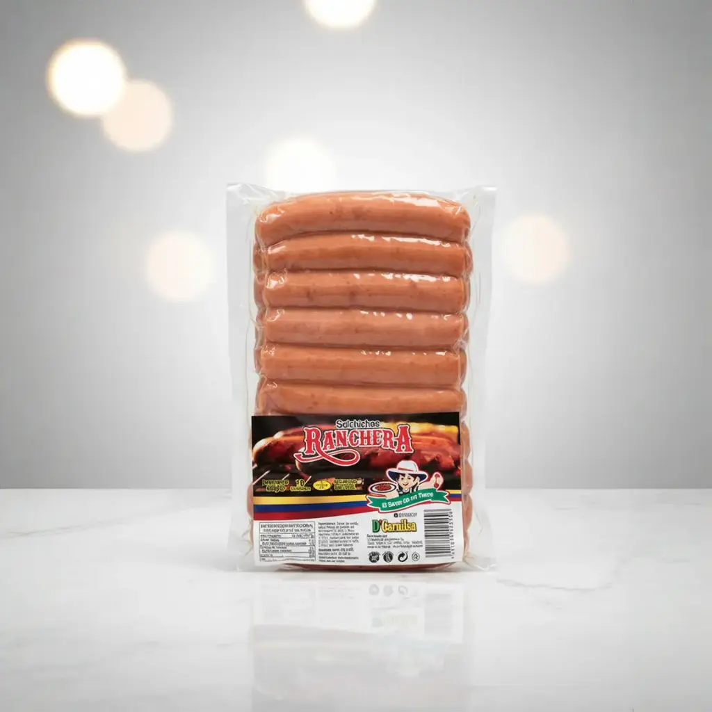 RANCHERA SALCHICHA 10 UNI X 8 CARNILSA