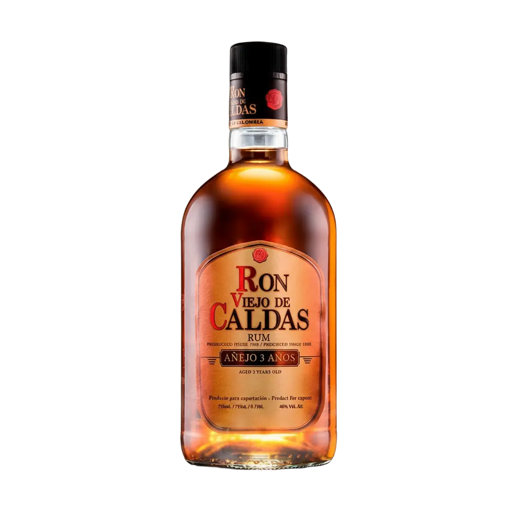 RON VIEJO CALDAS 3 AÑOS 700ml Cx12