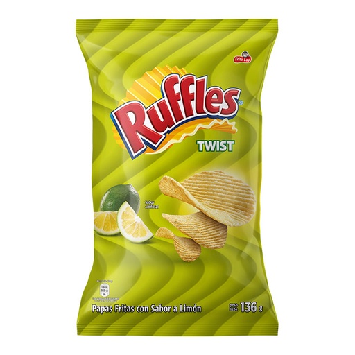 RUFLES PATATAS LIMON 40g x 60