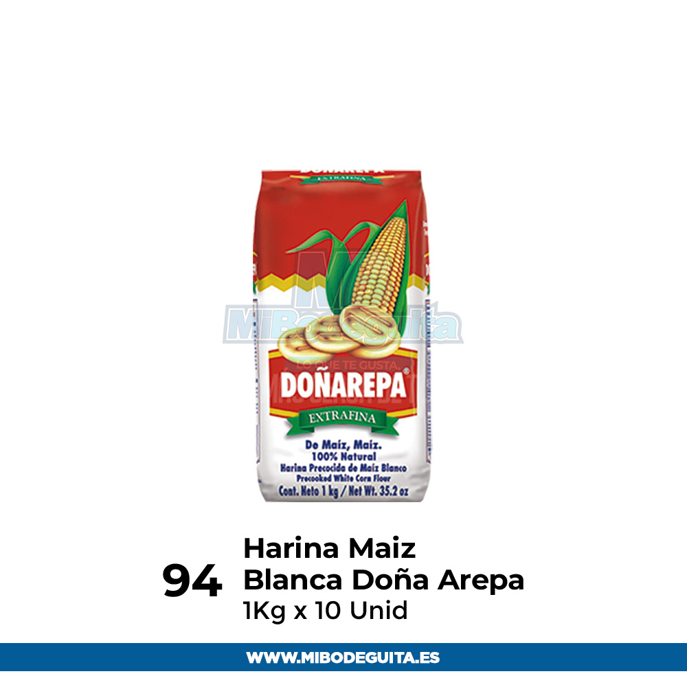 Doña Arepa Harina de maiz Blanca