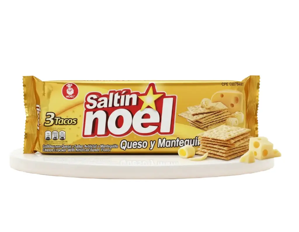 SALTIN NOEL QUESO MANTEQUILLA 385g X 12