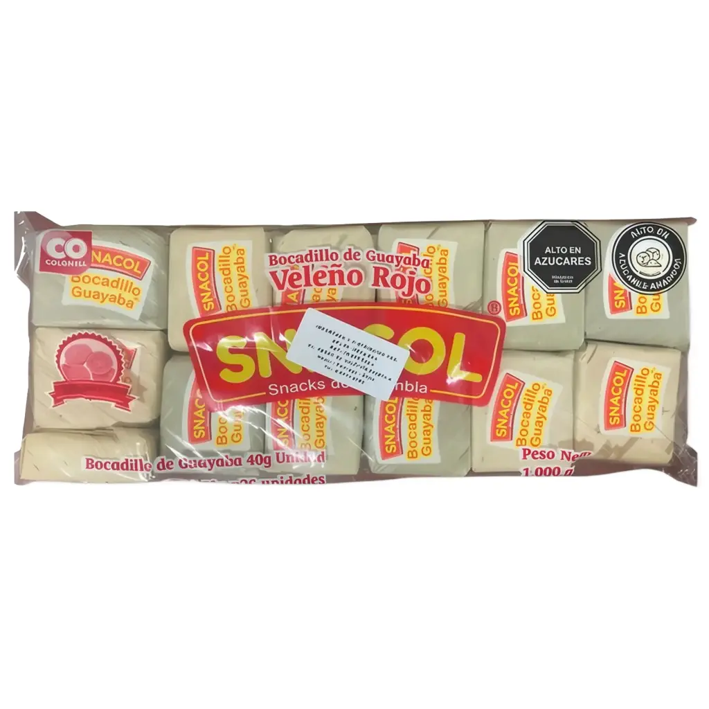 SNACOL BOCADILLO VELEÑO HOJA X 25 UNI