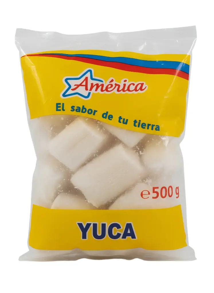 YUCA GRANDE TROZOS AMERICA 500g X 12