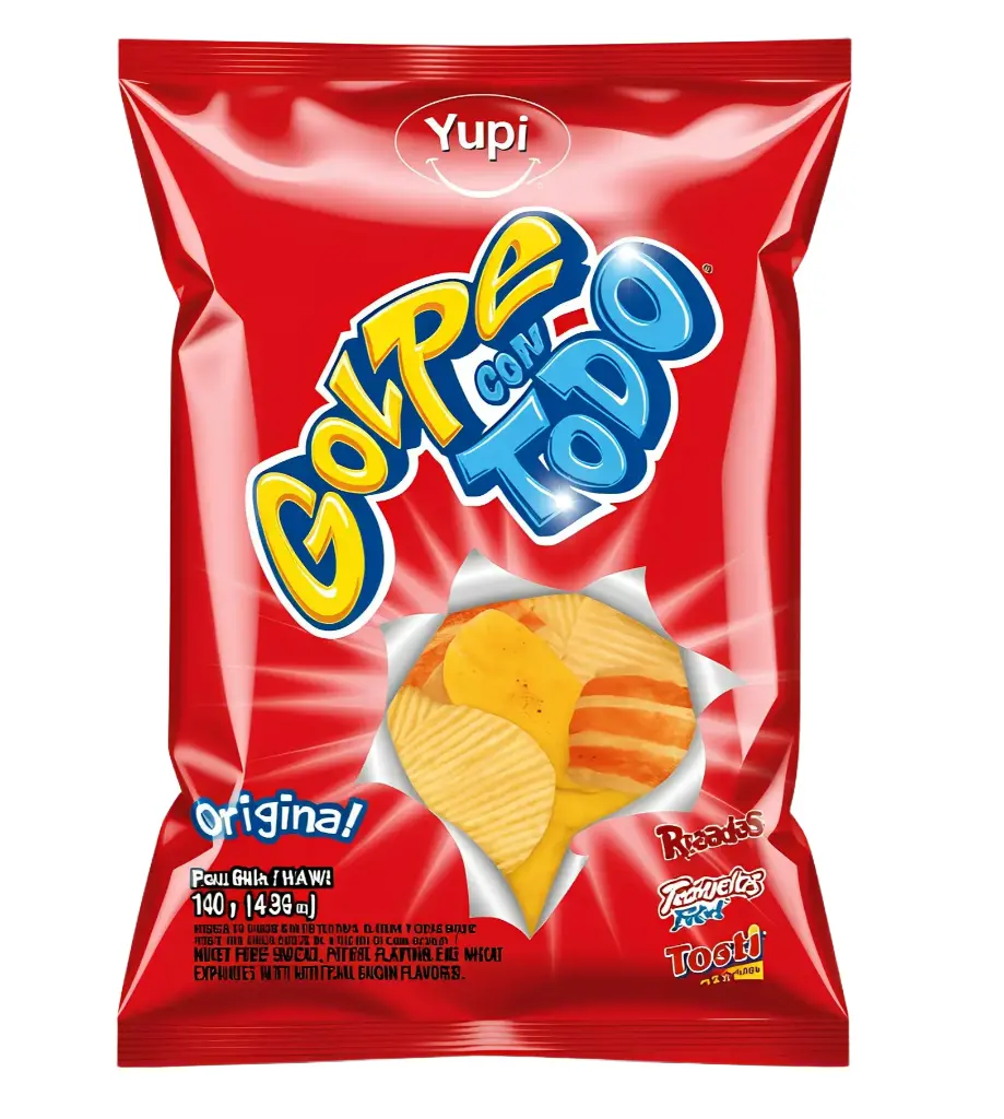 YUPI GOLPE CON TODO ORIGINAL 140gX 17