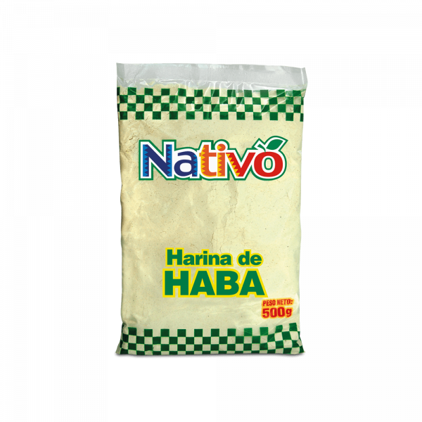 HARINA DE HABA NATIVO 500g Cx24