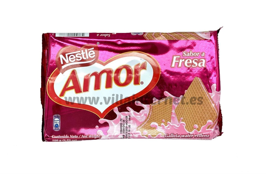 AMOR FRESA 100g Cx60