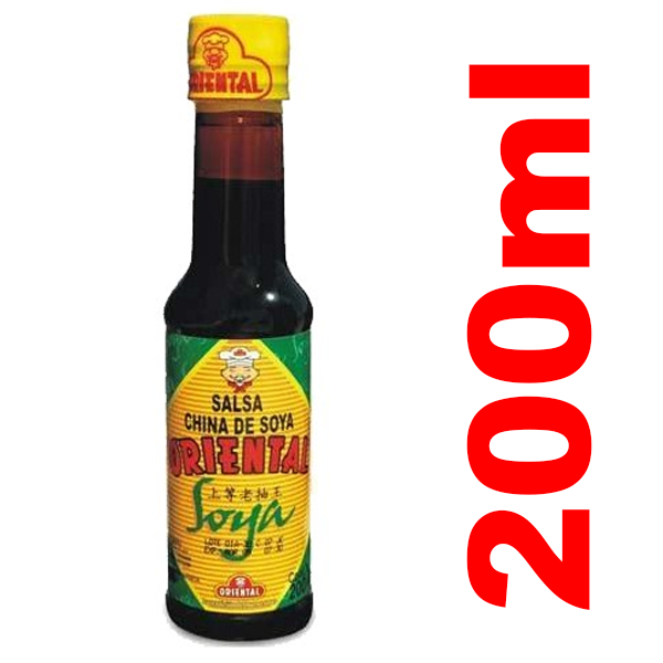 SALSA SOYA ORIENTAL 200 ML X 24(CHINA)