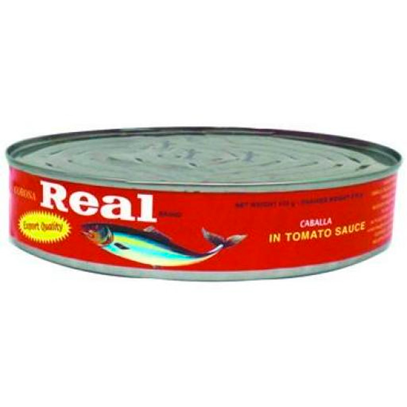 REAL SARDINA TOMATE 425g Cx24