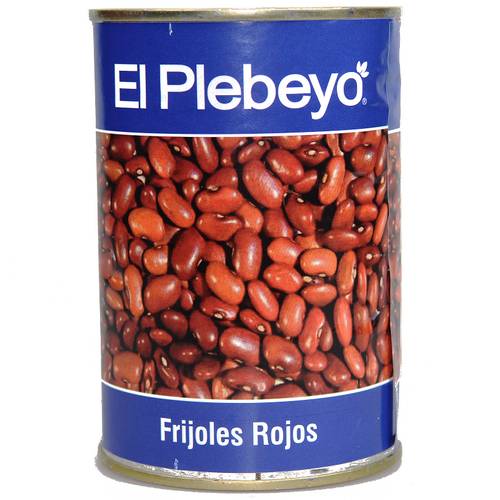 FRIJOL ROJO PLEBEYO LATA 425g Cx24