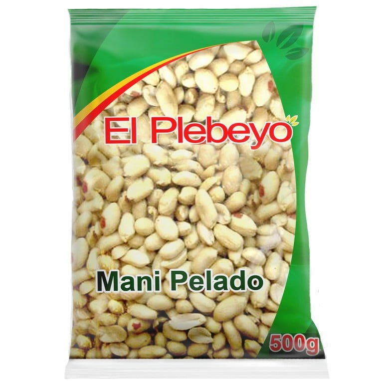 MANI PELADO PLEBEYO x 500g PQTx24