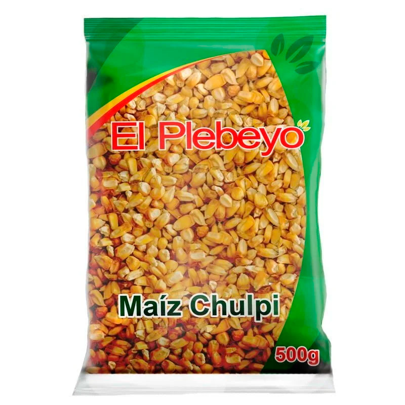 MAIZ CHULPI PLEBEYO 500g PQTx24
