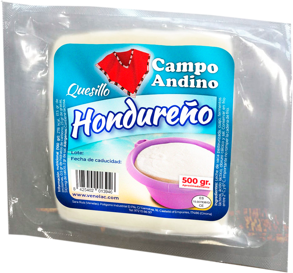QUESILLO HONDUREÑO LA SUREÑA 250g Cx30