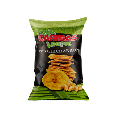 CARIBAS TROPIC CON CHICHARRON 155g X 20
