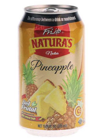 LATA NATURA ZUMO DE PIÑA 330ml X 24