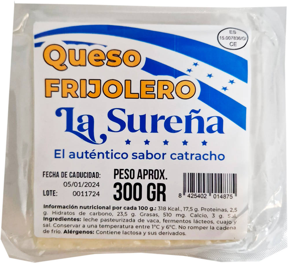 QUESO FRIJOLERO LA SUREÑA 300g Cx27