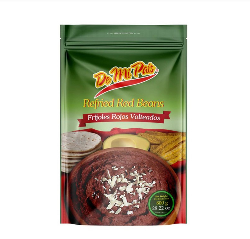 DE MI PAIS FRIJOL VOLTEADO ROJO 400g Cx24