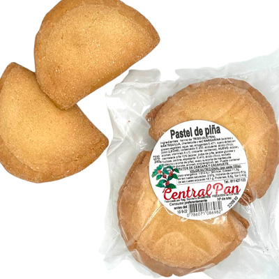 PASTEL DE PIÑA CENTRAL PAN 240g Cx12