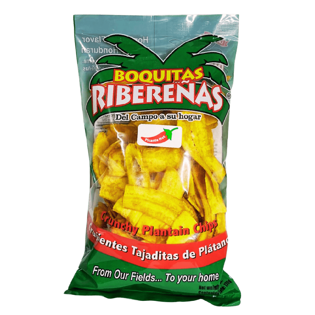 BOQUITAS RIBEREÑAS TAJADITAS PICANTE 565G (grand) caja x15