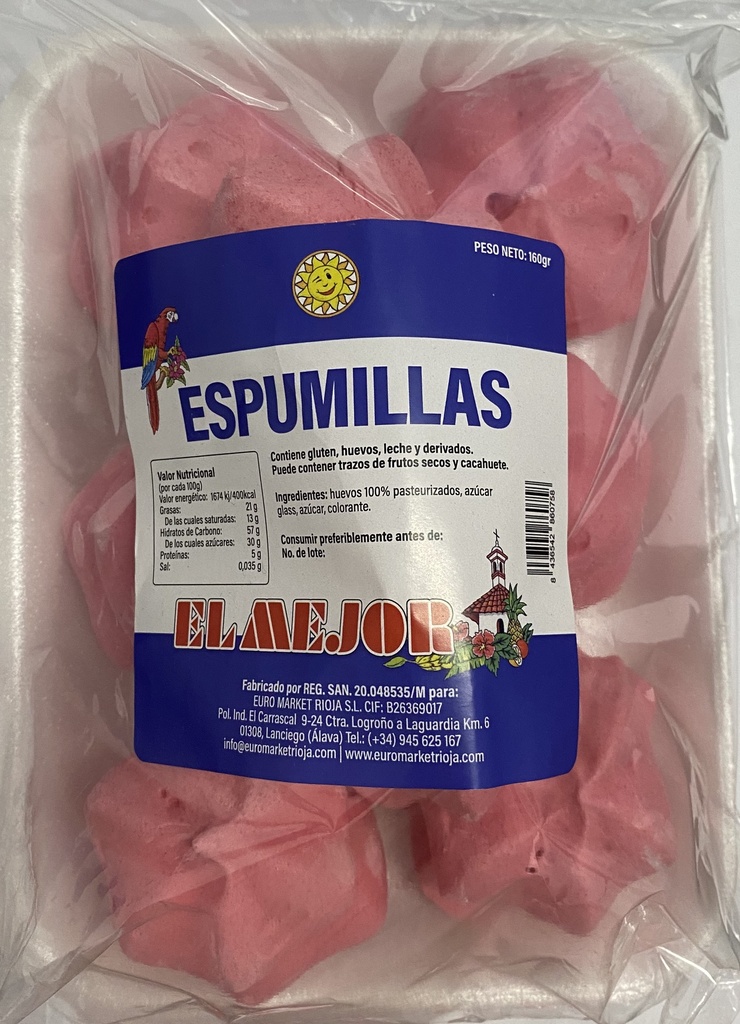 ESPUMILLA LA CEIBA (FRESA) 100g x 12 (Caja x12)