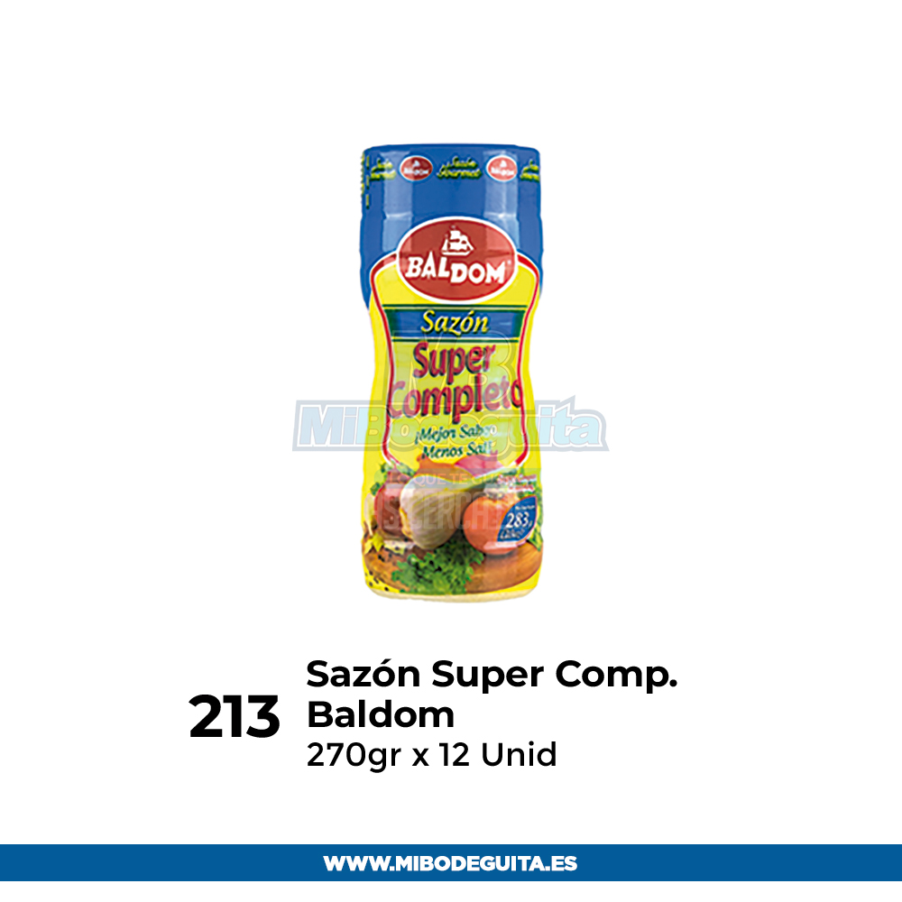Sazon super completo Baldom