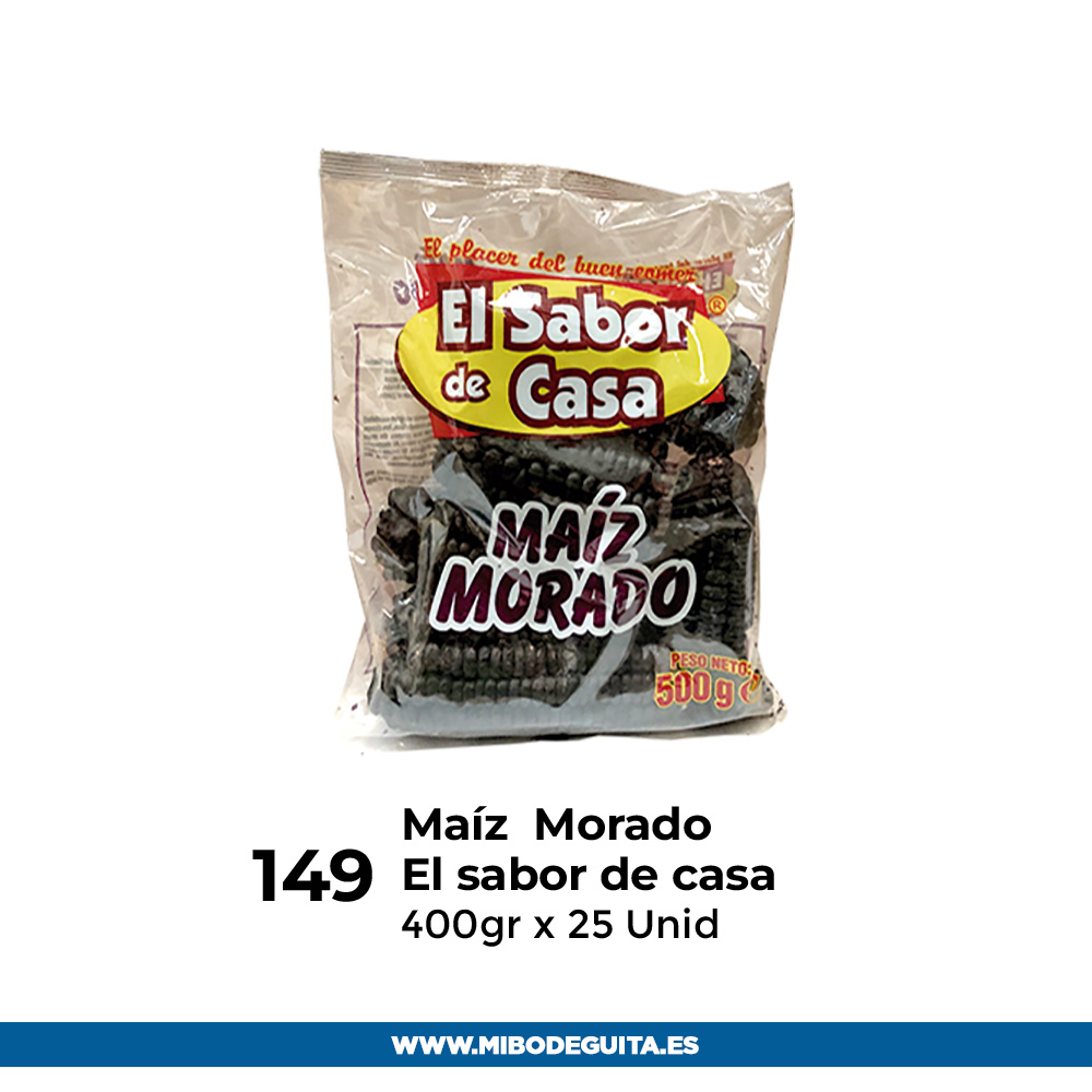 Maíz morado El Sabor de Casa