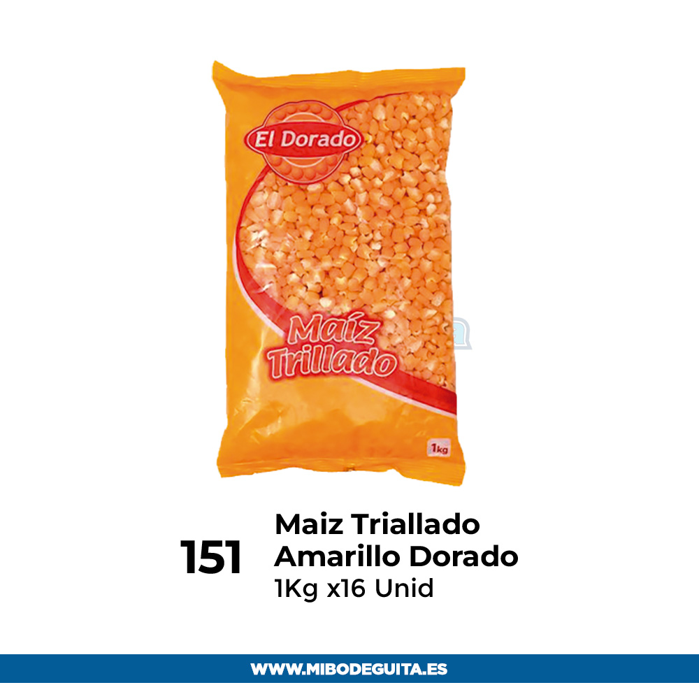 Maiz Trillado Amarillo El Dorado