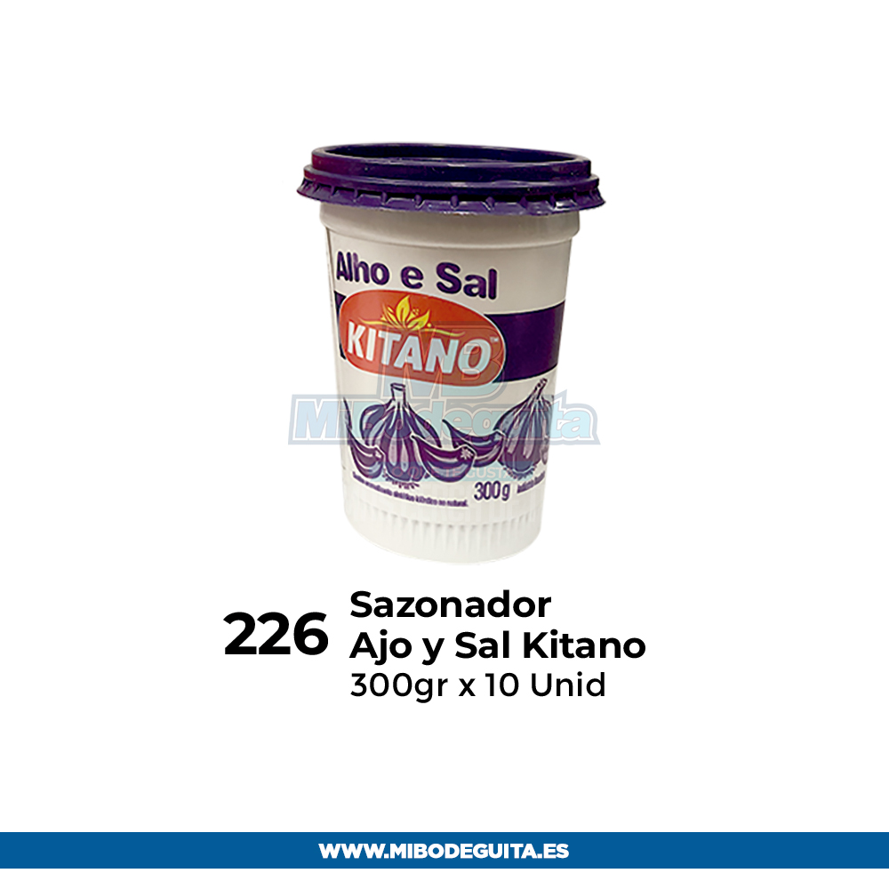 Sazonador ajo y sal Kitano