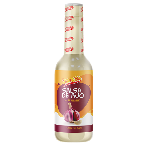 DE MI PAIS SALSA DE AJO 165ML 24UNID