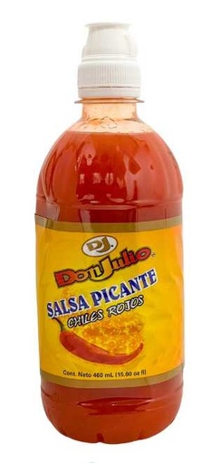 DON JULIO SALSA PICANTE 460ml (Roja) Cx12