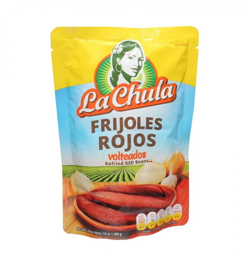 FRIJOL ROJO VOLTEADO LA CHULA 227g Cx48
