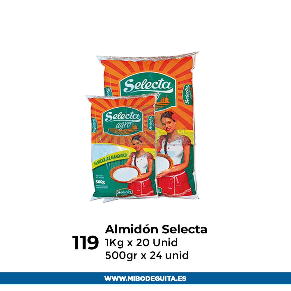  Almidon Selecta - Mandioca para hornear Chipa