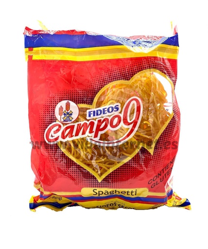 CAMPO 9 FIDEO ESPAGUETTI 400g X10