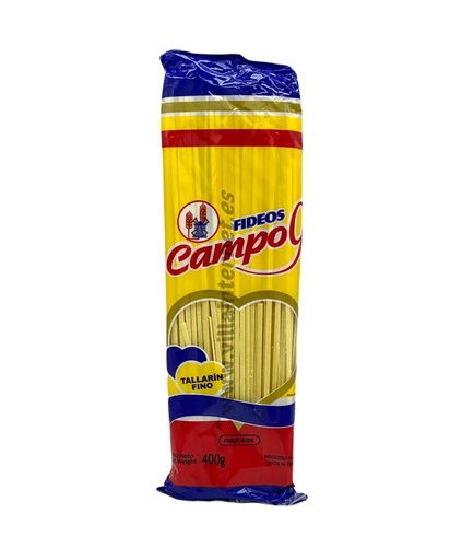CAMPO 9 FIDEO TALLARIN 400G X 10