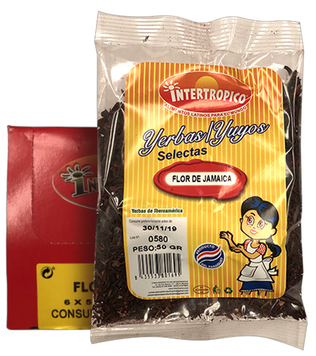 FLOR DE JAMAICA INTER 6Undx50g Cx6