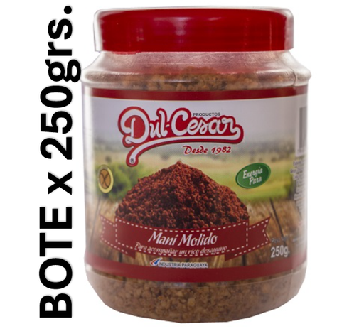 MANI MOLIDO DULCESAR BOTE 250g